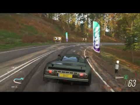 The Superb 1992 Bugatti EB110 Super Sport - FH4 (PC & Keyboard)