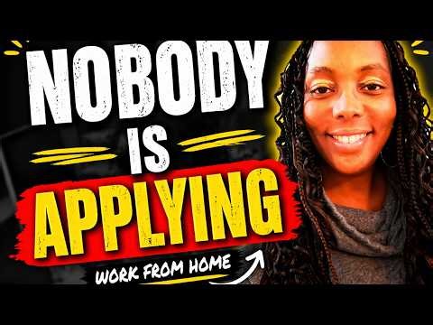 Nobody Is Applying For These 6 Work From Home Jobs… But They’re Hiring Now”