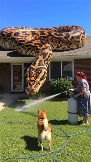 Can Liquid Nitrogen Stop a Giant Snake? #GiantSnake #LiquidNitrogen #AIWildlife #serpiente #animales An old woman stands her ground against an impossible threat. Science meets instinct in a frozen standoff. You won’t believe what happens next. 液体窒素は巨大なヘビを止められるのか？ #巨大ヘビ #液体窒素 #AIワイルドライフ #ヘビ対決 #凍結バトル 老婦人が立ち向かう不可能な脅威。 科学と本能が交錯する凍てつく対決。 次の瞬間を見逃すな。 | 김영권