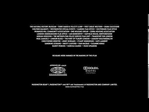 Paddington - humorous credit 🐻