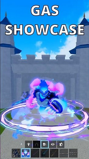 New GAS Fruit Showcase in Blox Fruits!