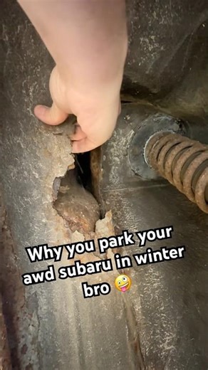 Thoughts? #subaru #rust #mechanic