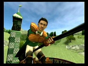 Draco Malfoy & Slytherin Win the Quidditch Cup! | Harry Potter GameCube Gameplay