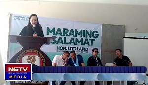 20 reactions | Sina Laguna Cong. Cha Hernandez, Calamba City Mayor Ross Rizal ay lugod ang pagtanggap at pinasalamatan si Supremo Senador Lito Lapid na pinangunahan ang pamamahagi ng AICS at pagdalo sa urban fire olympics sa Calamba City, Laguna nitong Martes ng umaga March 5, 2024, bilang paggunita sa Fire Prevention Month. | Calamba City Updates | Facebook