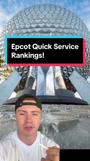 Epcot has the best food. Here are all eleven quick service restaurants at Epcot ranked from worst to best. #wdw #epcot #disneyworld #disneyfood #distok #greenscreen