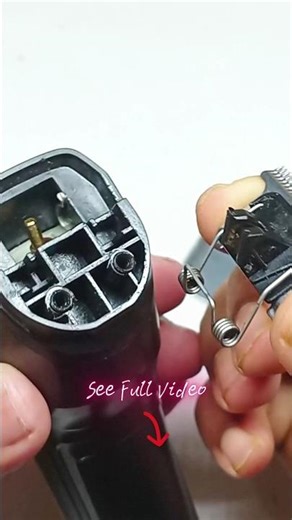 how to repair trimmer machine blade and spring at home #htc #trimmer #repair