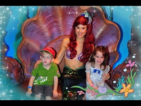 Full Meet & Greet: Ariel Magic Kingdom 2013
