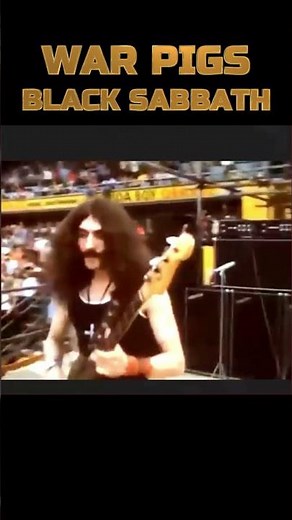 WAR PIGS - BLACK SABBATH (Original Title - "Walpurgis")