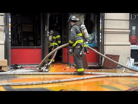 FDNY Manhattan 10-75 Box 1420 Fire was in a Hardware Store