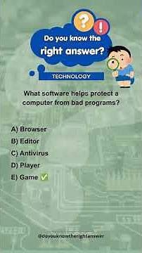 Quiz - What black and white code is scanned at shops to read product info?