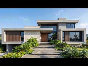 Building a Modern Minimalist Luxury Home | Full Construction Timelapse & Tour