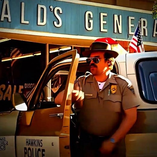 STRANGER THINGS JIM HOPPER HD 4K EDIT 🥶🔥 - ADITYA EDITZ - AL NACER - HOPPER THE SHOW STEALER