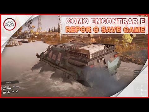 SnowRunner, How to Find and Reset the Save Game, PT BR