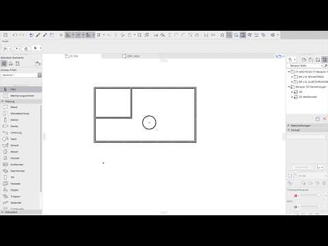 Varianten mit Umbaufilter in ArchiCad 21