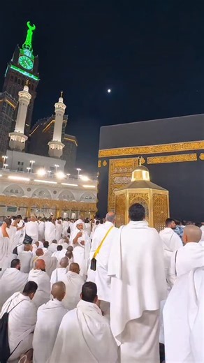 Fajr Adhan in heart Soothing voice Amazing view of Masjid Al Haram ♥️ | Masjid Al Haram
