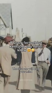 1.2M views · 31K reactions | 8 Crazy facts from Kentucky yoy never knew 勞 #History #Kentucky #historytok #historybuff #HistoryTime #historyfacts #historytimes #reels #youtubereels #reelsinstagram #reelsvideo #shorts #shortsfeed #shortsvideo #shortsviralvideo #YoutubeContent #youtubeshorts | The History Hub | Facebook