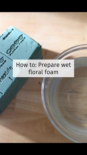 How to Prepare Wet Floral Foam for Stunning Flower Arrangements