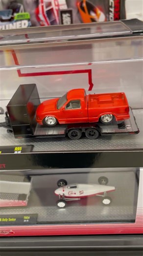 Custom Silverado hauling a Custom S10. # Shorts.