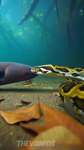 Electric eel vs python in Deep Water who will Win ⚡ #wildlife #animals #fblifestyles #usareels #python #electriceel | Vansh Pandit