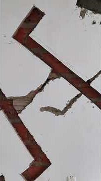How to fix wall cracks#civilconstruction