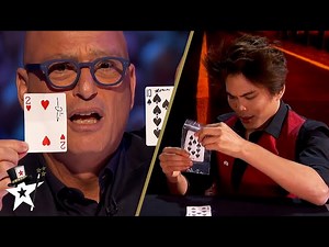 Magician Shin Lim's Amazing Card Tricks - Present Simple Tense