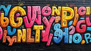 Graffiti Alphabet Images – Browse 94,999 Stock Photos, Vectors, and Video