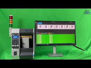 The first printed image of a 10mm long small label can be inspectioned，English Version