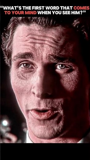 💼 “Patrick Bateman’s Look That Screams Power 😈🔥 | American Psycho Edit” #short #dc