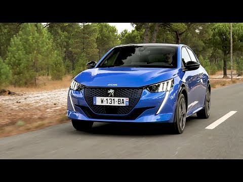 Essais Peugeot e-208 GT Bleu Vertigo - Vidéo officielle - 2019 ( www.feline.cc )