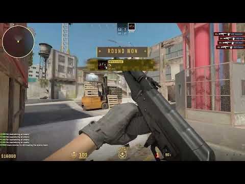 Practice & Checking AK Aim Accuracy in AimRush | Counter Strike 2 #cs2 #ak