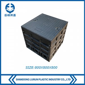 [Hot Item] FRP Manhole Chamber Box with Cover