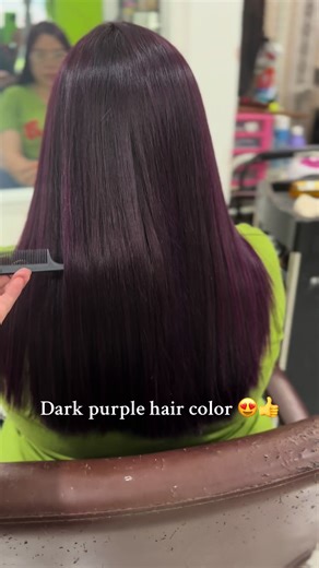 Dark Purple Hair Color Ideas | Matrix Indonesia