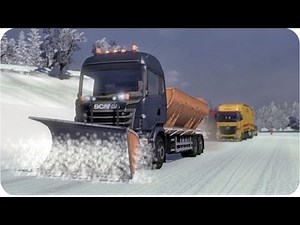 ETS2 Winter Mod + Snow Plow (Euro Truck Simulator 2) v1.36