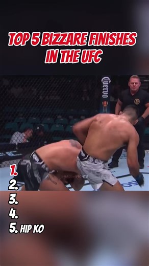 Bizarre UFC Fight Endings That Will Leave You Speechless