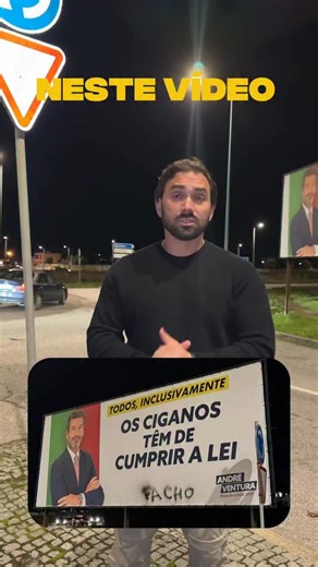 Ruben Migueis on Instagram: "O tribunal ordenou a retirada dos cartazes do nosso líder André Ventura que afirmam que os ciganos têm de cumprir a lei. A minha pergunta é qual é a mensagem que os tribunais portugueses querem passar? Que os ciganos não têm de cumprir a lei? Que para além de não cumprirem leis, nomeadamente no que toca a casamentos infantis, regras habitacionais, de higiene, tratamento de animais e muitas outras que temos conhecimento, ainda têm de ser protegidos pela justiça. Agora