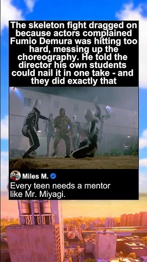 Mr. Miyagi VS Cobra Kai | Halloween Fight | The Karate Kid