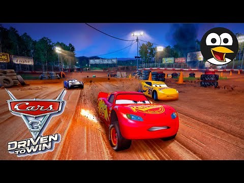 CARS 3 Lightning McQueen in Spanish - Car Game Videos - Cars 3 To Victory