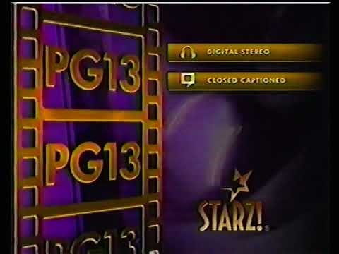 Starz Rating Bumper (PG-13) (1997-2002) (early version)