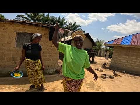 Real African Village Life in Liberia – Simple Living, Happy People