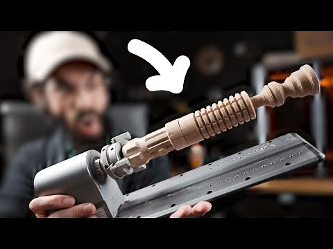 LA PUISSANCE d'une CNC 4 AXES ?! (Rotary Module Snapmaker)