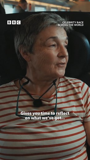 We're not crying, you are 🥹 #CelebrityRaceAcrossTheWorld #iPlayer | BBC One