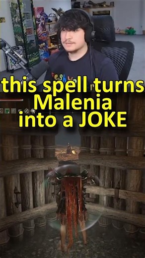 This spell makes Malenia EASY #eldenring #eldenringgameplay #gaming