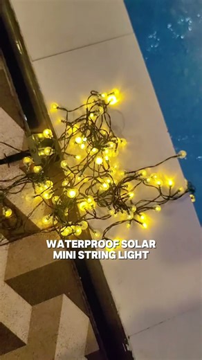 My recos: SOLAR STRING LIGHTS ✨ The link at the comment section 😉👇 #MyRecos #MustTry"