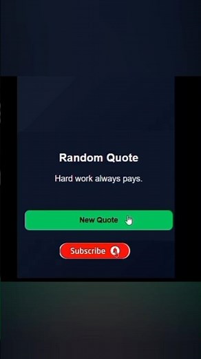 How to create random picker in html css or JavaScript New video of the day #new #coding #random