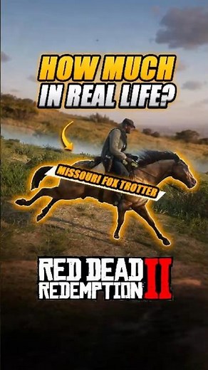 This RDR2 Horse Would Cost You $10,000 Today