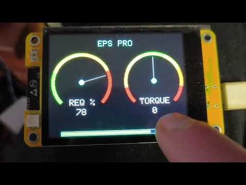 EPS Hub - ESP32 Touch Screen Electronic Power Steering Controller