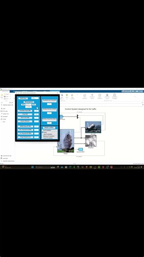 Air Traffic Control Radar Model in MATLAB Simulink #automobile #matlab