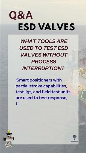 What tools are used to test ESD valves without process interruption?