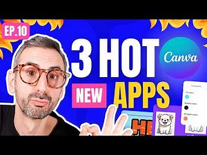 Hot New Canva Apps | Ep. 10 - Text Maker, Tracer, FontFrame