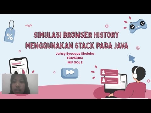 Simulasi Browser History Menggunakan Stack Pada Java || Workshop Pemrogaman Dasar